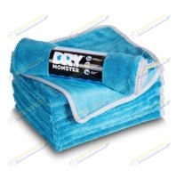 DM5575 BL Полотенце для сушки DRY MONSTER TOWEL плетение крученая петля.Голубое,размер 55х75см.