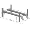 SIVIK ПГА-6500/4 (слесарный) Подъёмник электрогидравлический четырехстоечный, 6,5 т купить по доступной цене 