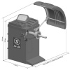SIVIK SPUTNIK LUXE СБМК-60 Л Станок балансировочный, синий купить по доступной цене 